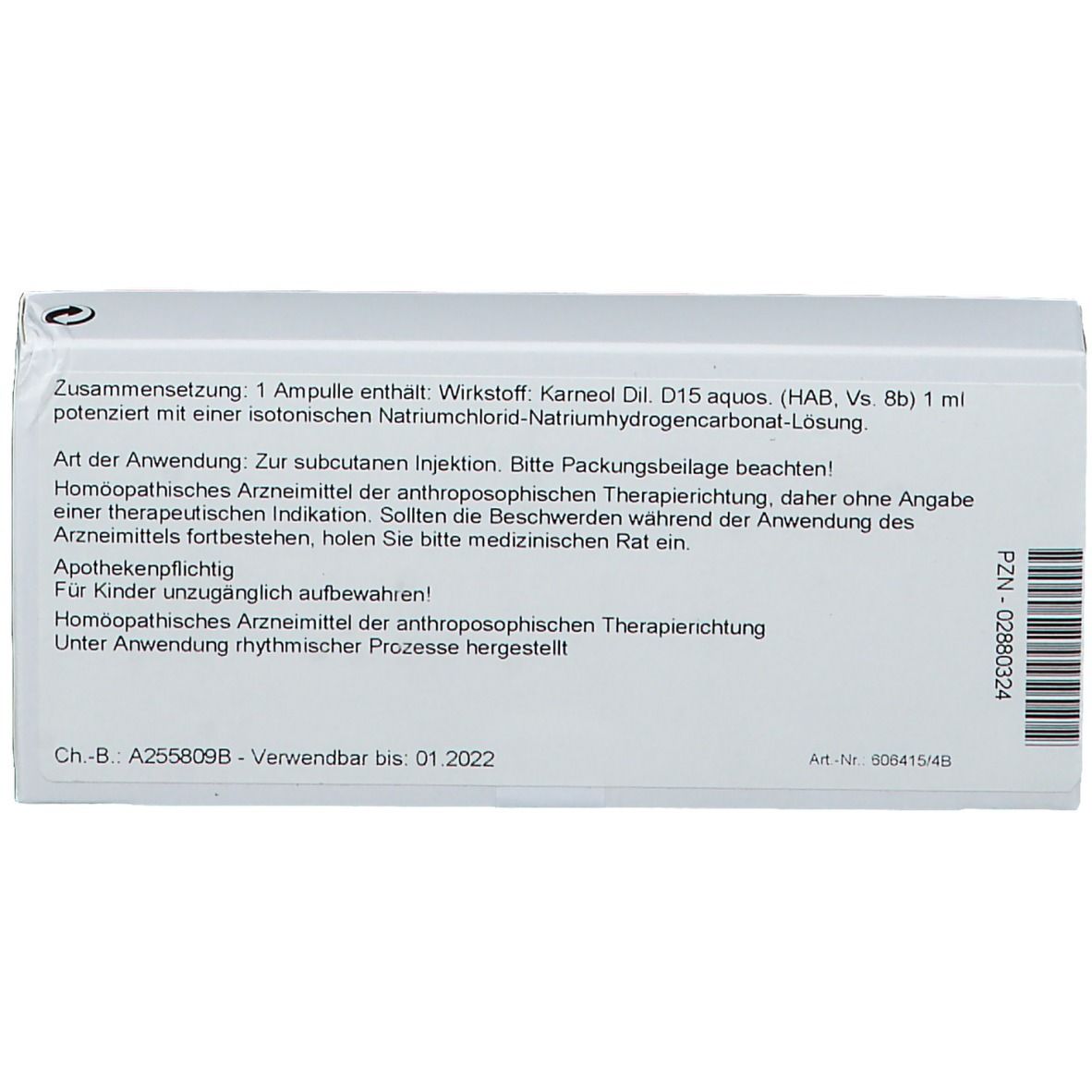 WALA® Karneol D 15