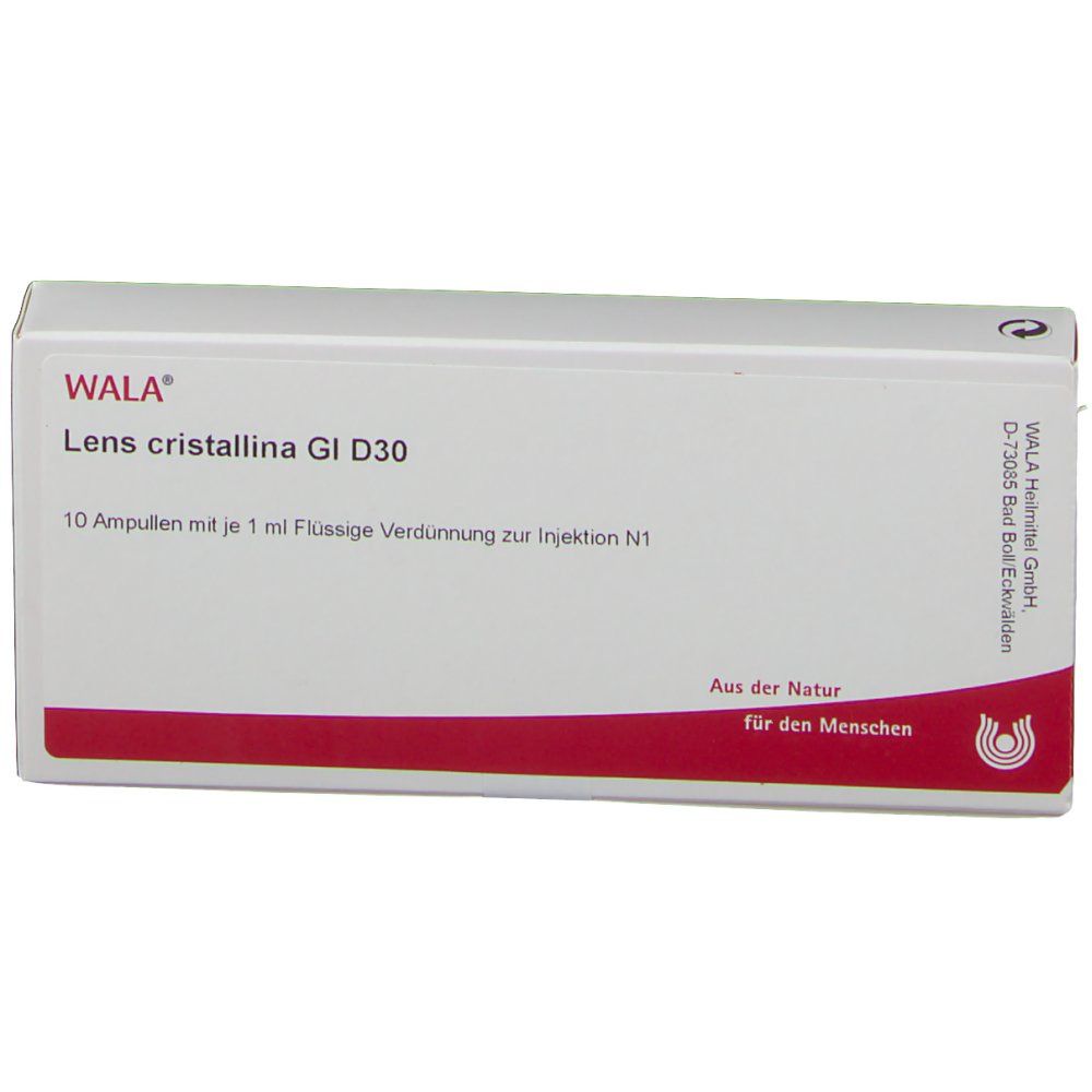 WALA® Lens cristallina Gl D 30