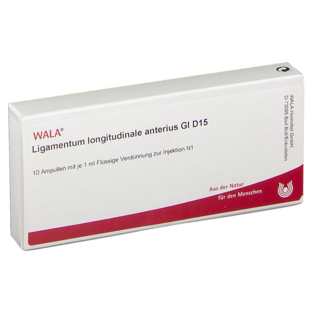WALA® Ligamentum longitudinale anterius Gl D 15