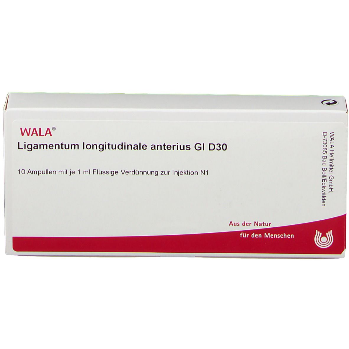 WALA® Ligamentum longitudinale anterius Gl D 30