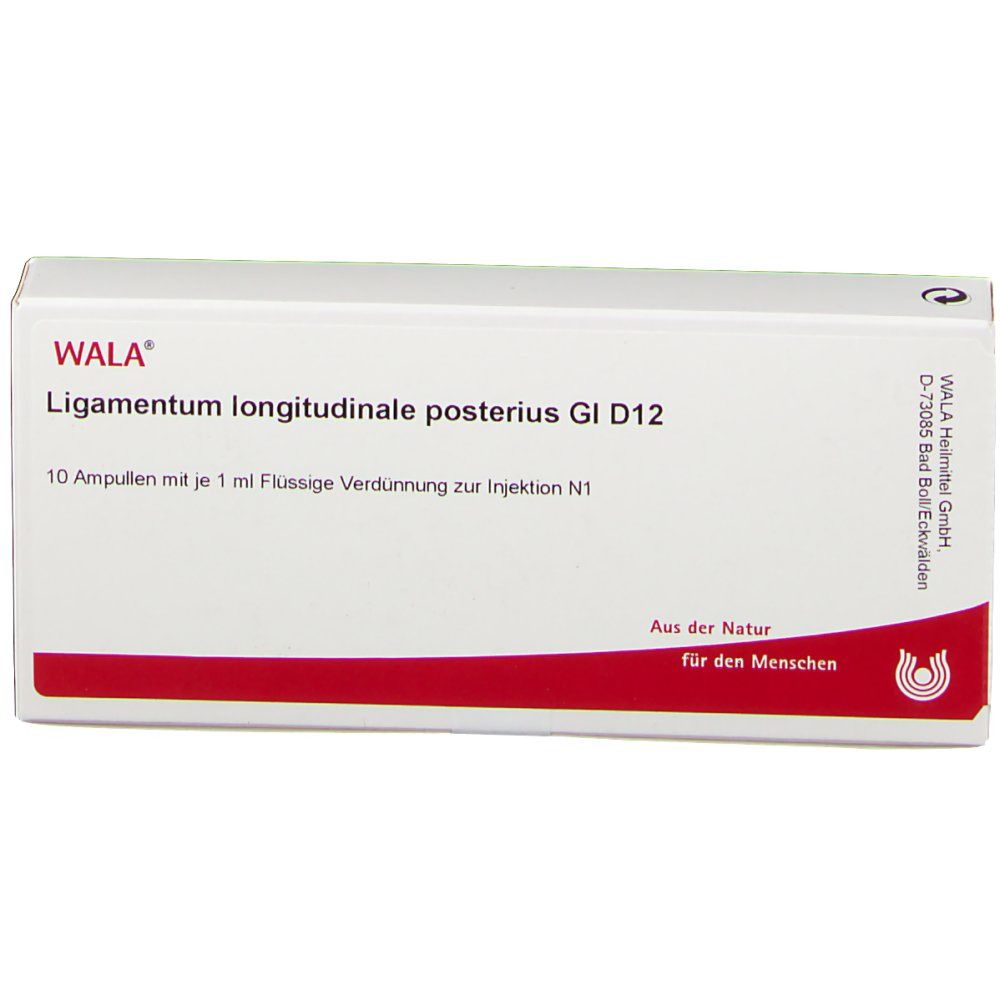 WALA® Ligamentum longitudinale posterius Gl D 12