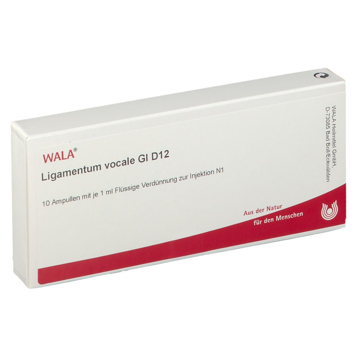 WALA® Ligamentum vocale Gl D 12