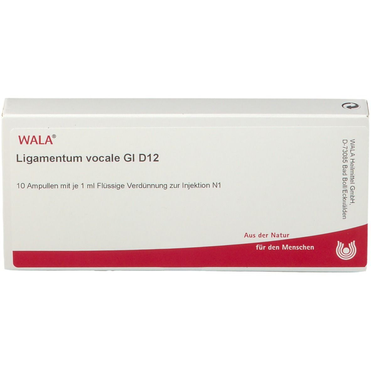 WALA® Ligamentum vocale Gl D 12