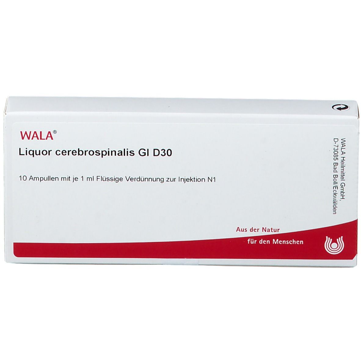 WALA® Liquor cerebrospinalis Gl D 30