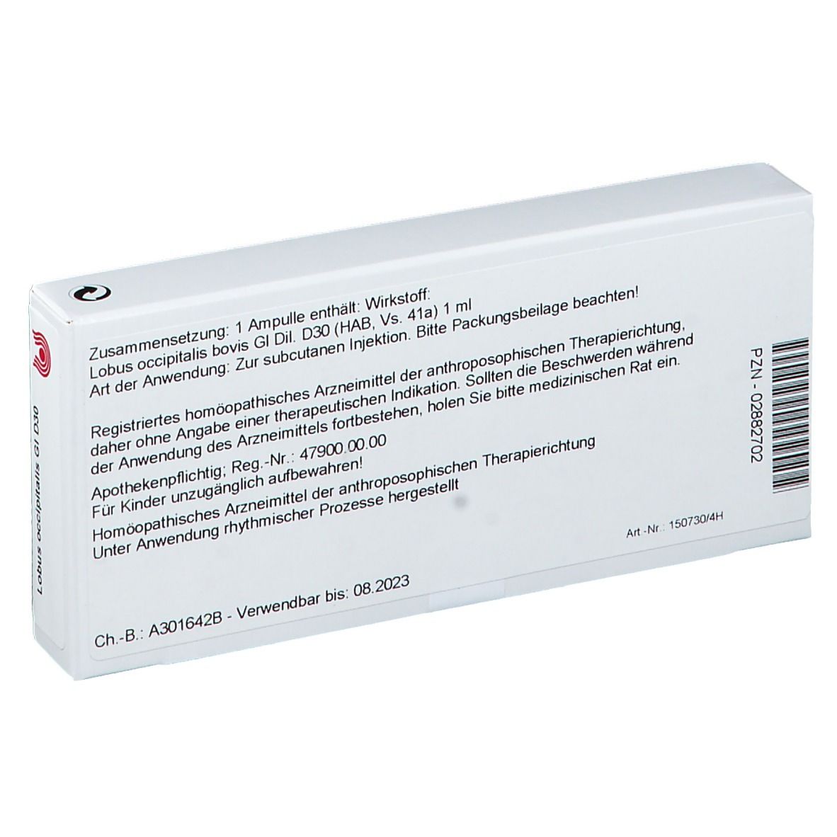 WALA® Lobus occipitalis Gl D 30