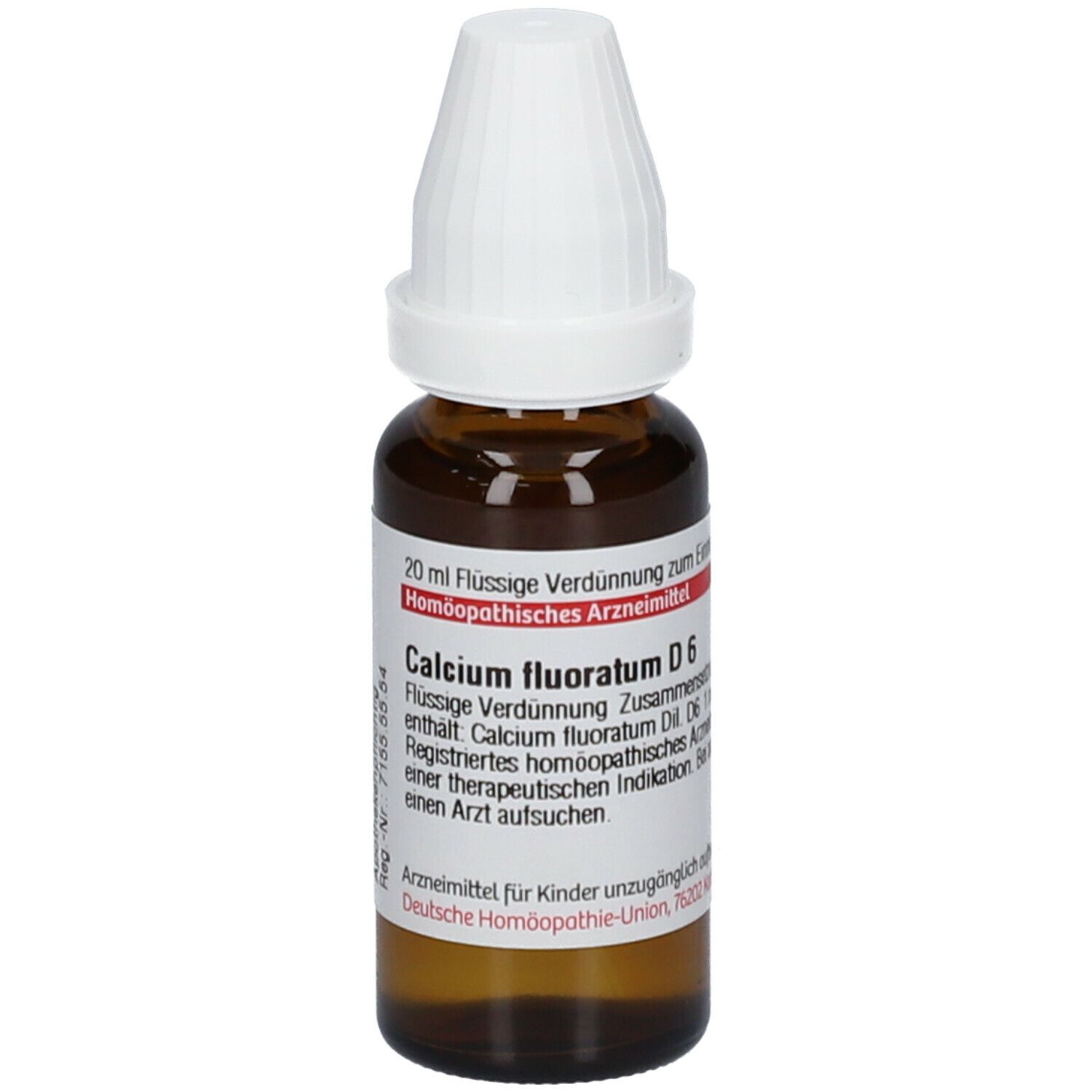 Calcium Fluoratum D 8 Dilution 20 ml