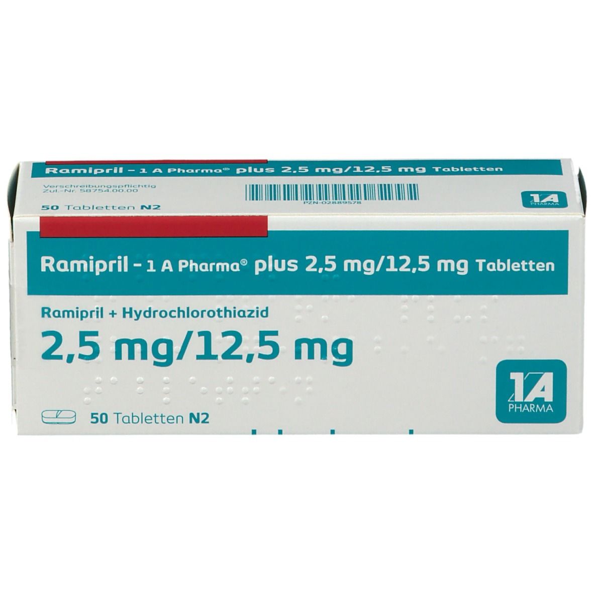 Ramipril 1A Ph Plu2.5/12.5