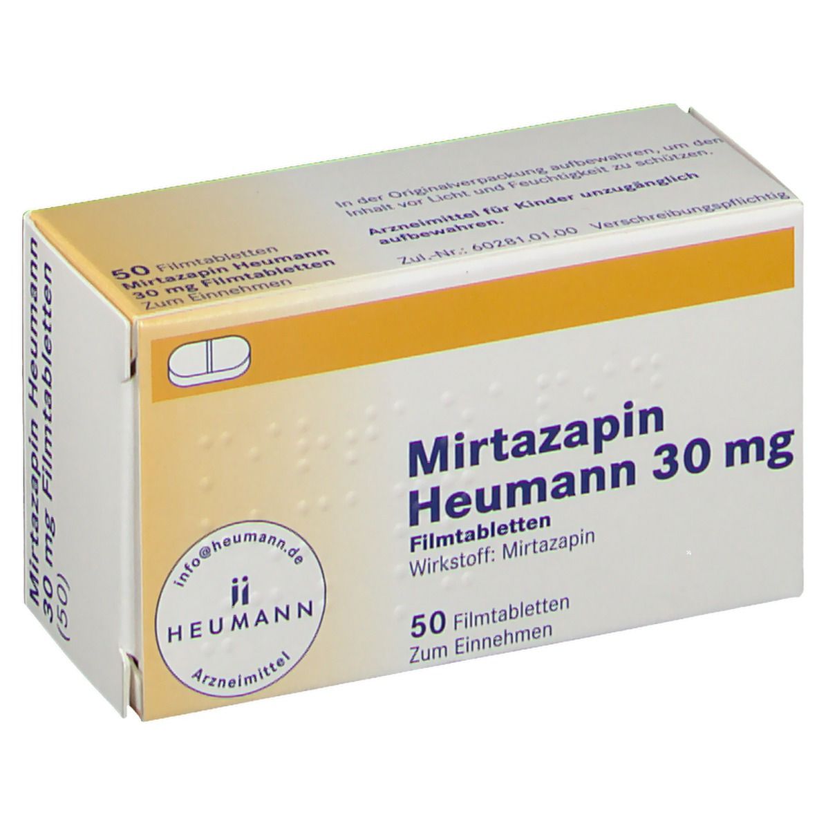 Mirtazapin Heumann 30 mg