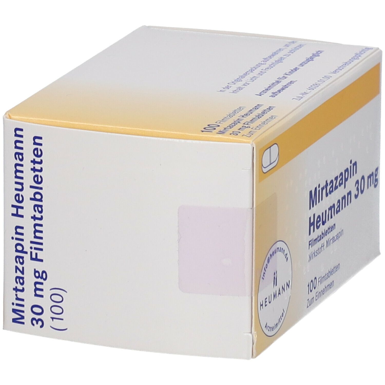 Mirtazapin Heumann 30 mg Filmtabletten 100 St