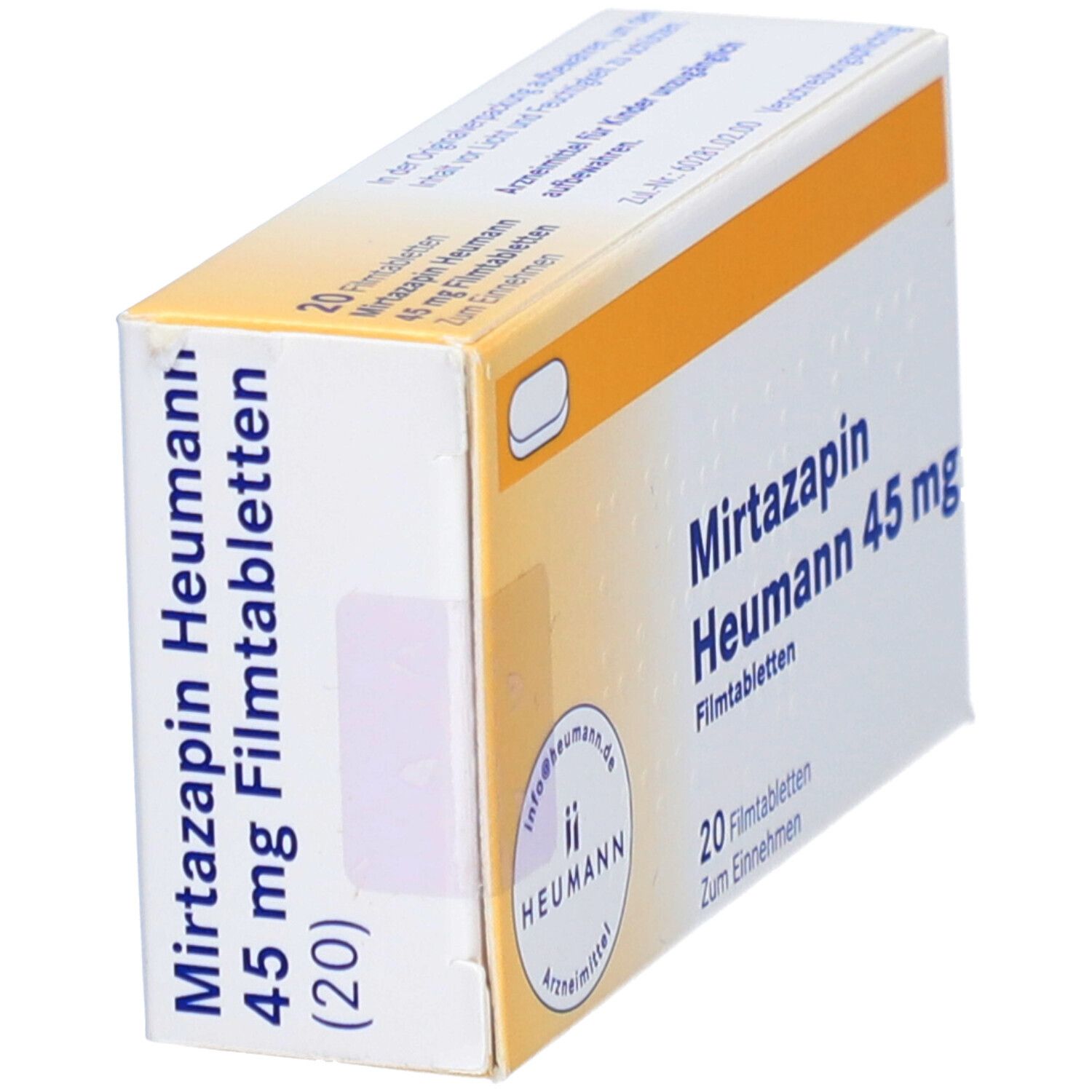 Mirtazapin Heumann 45 mg Filmtabletten 20 St