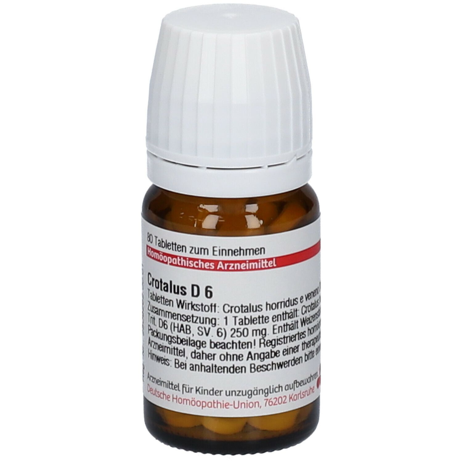 Crotalus D 6 Tabletten 80 St