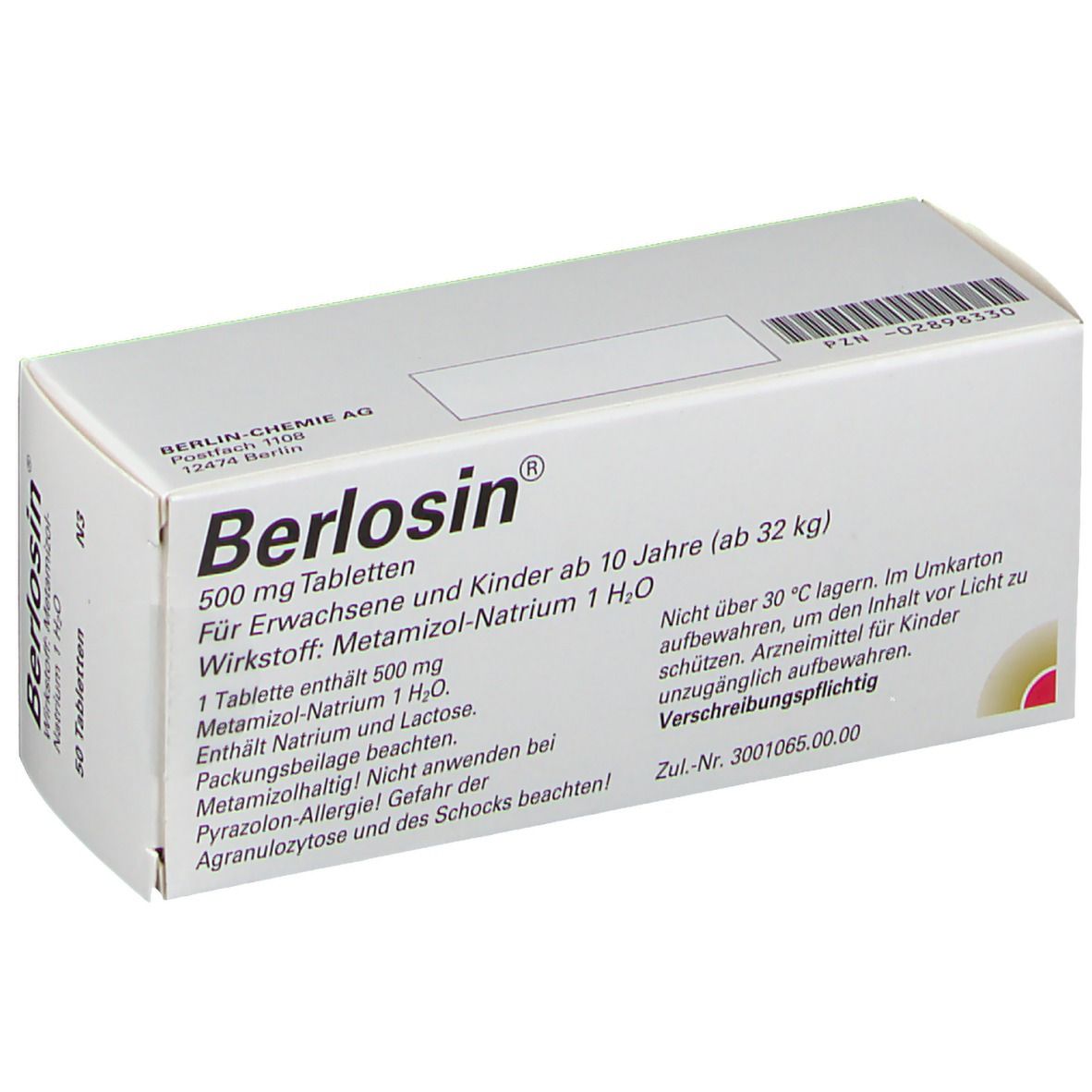 Berlosin® 500 mg