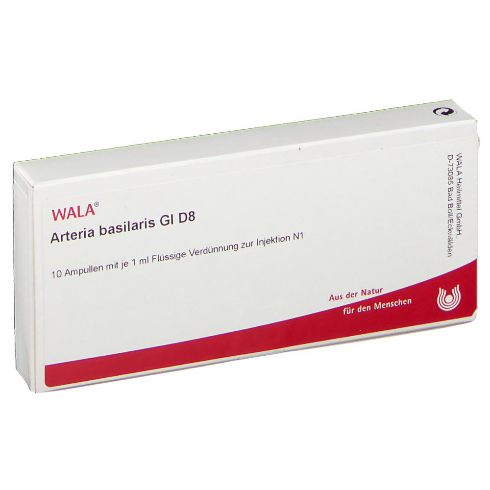 WALA® Arteria basilaris Gl D 8