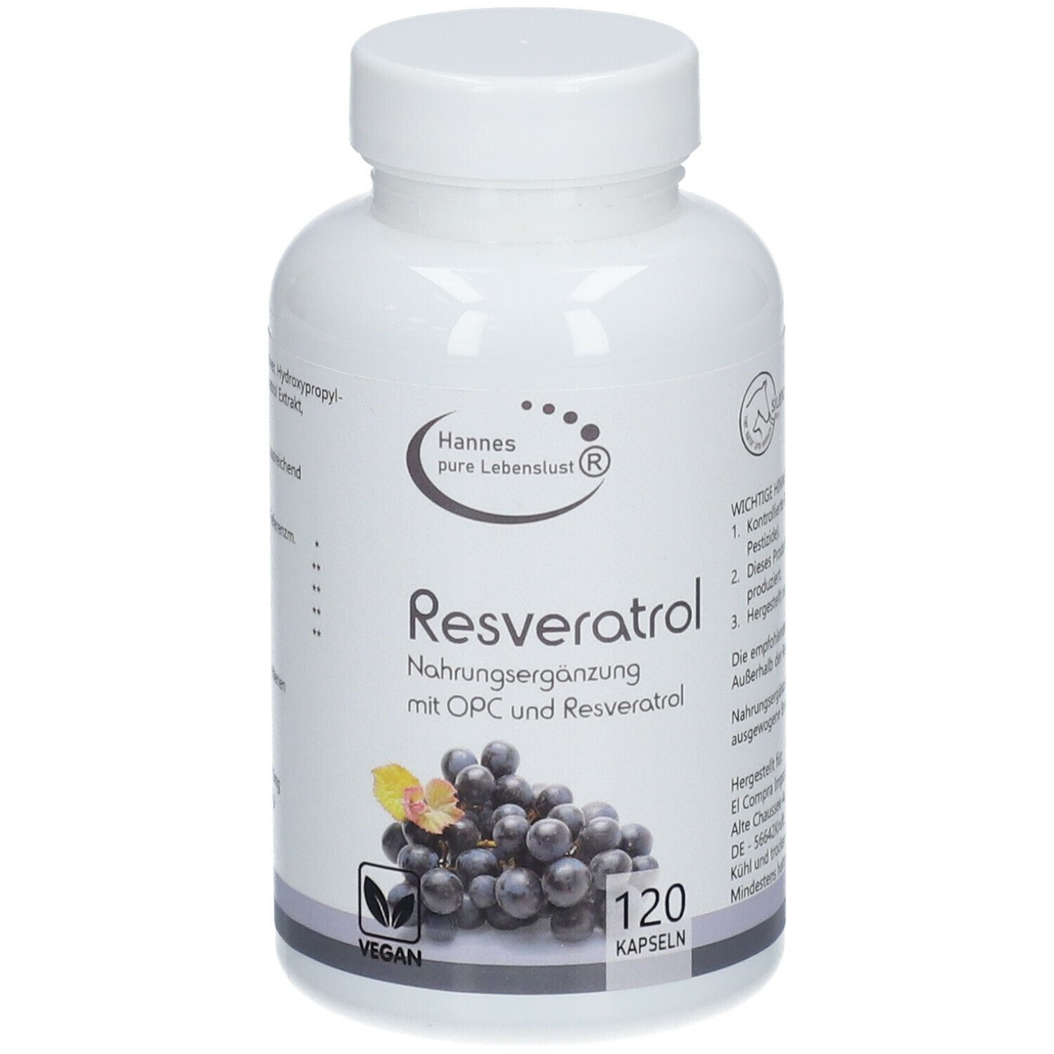 Hannes pure Lebenslust® RESVERATROL