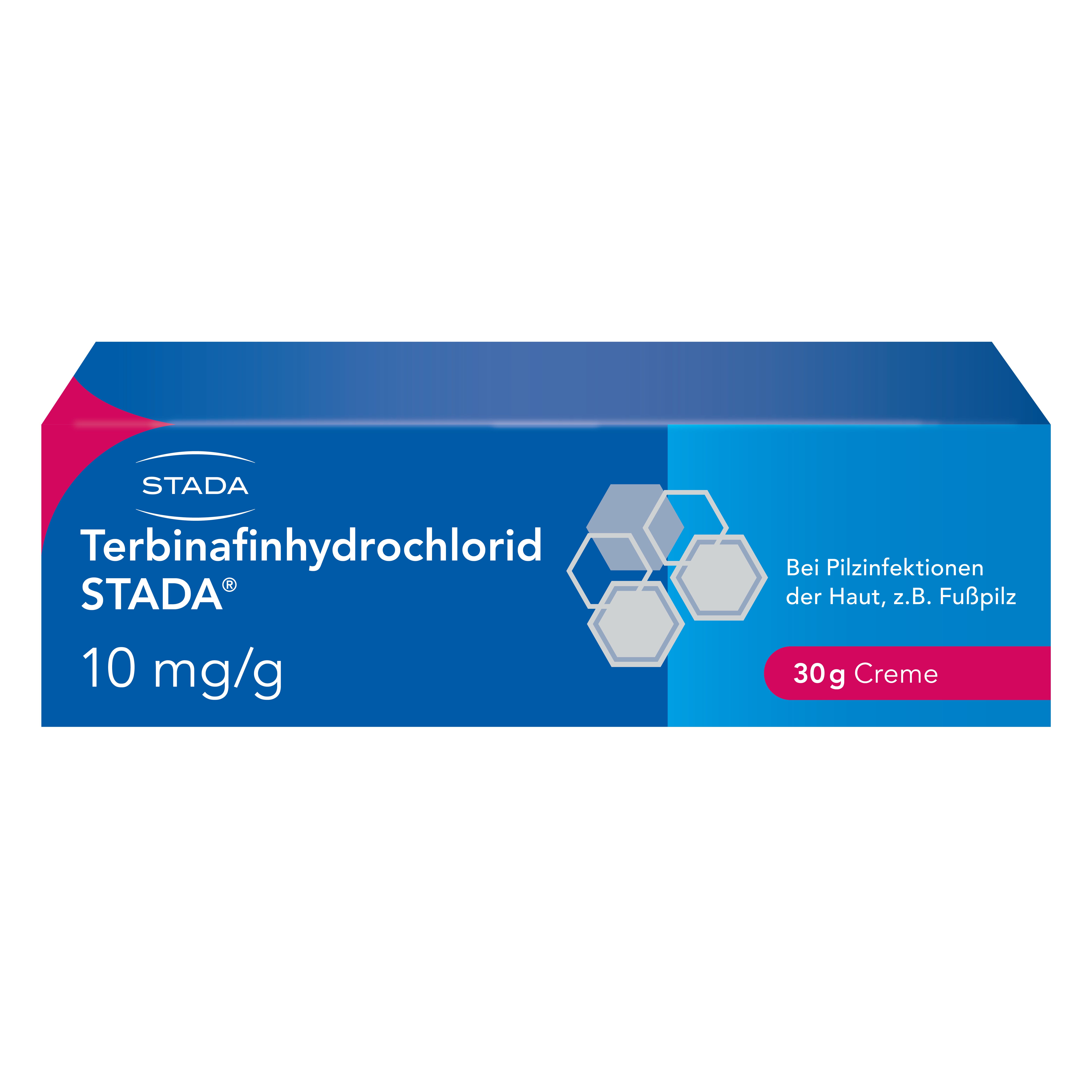 Terbinafinhydrochlorid Stada® 10 mg/g Creme, gegen bestimmte Pilzinfektionen der Haut