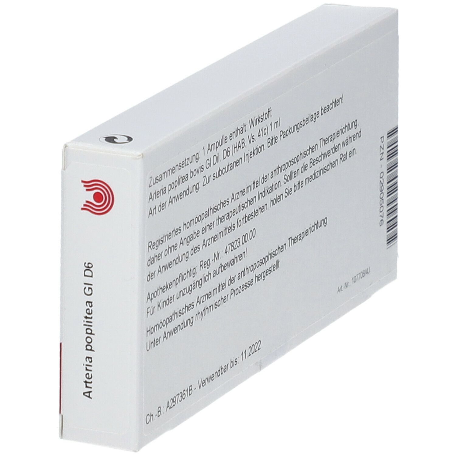 WALA® Arteria poplitea Gl D 6