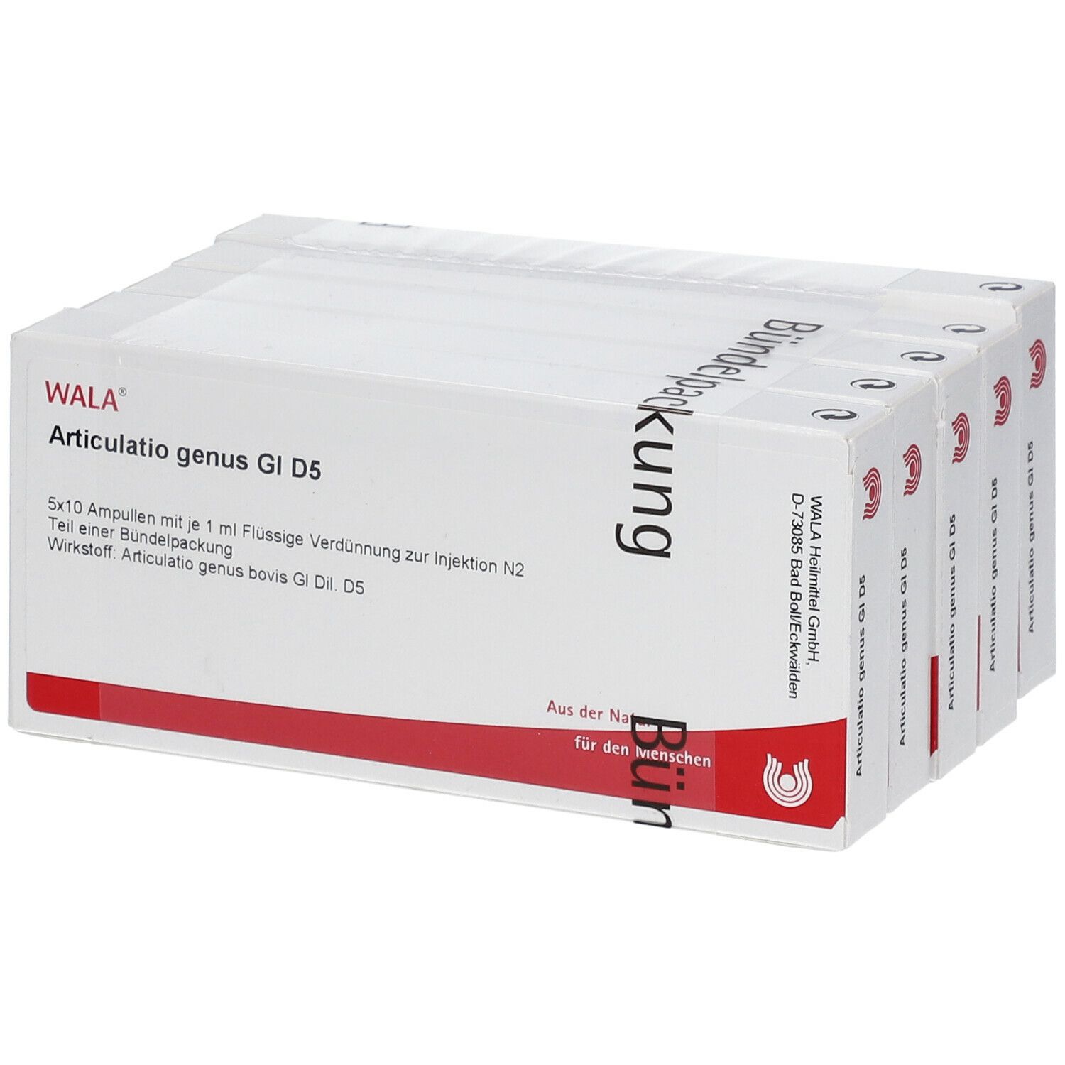 WALA® Articulatio Genus Gl D 5 Amp.