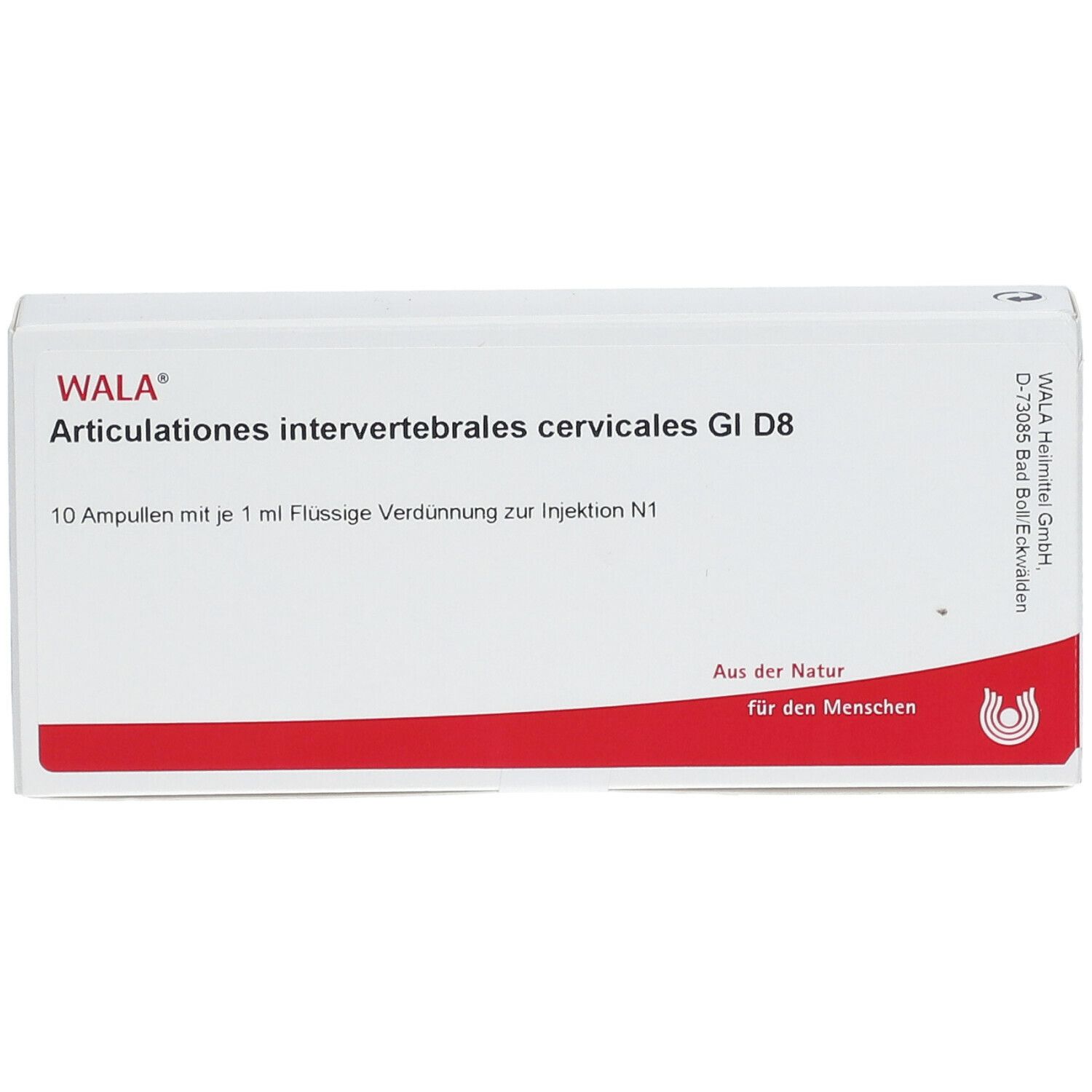 WALA® Articulationes intervertebrales cervicales Gl D 8