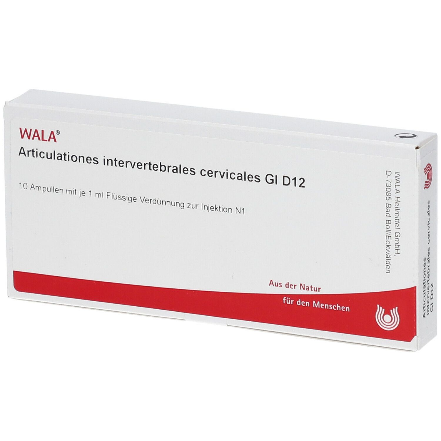 Wala® Articulationes intervertebrales cervicales Gl D 12