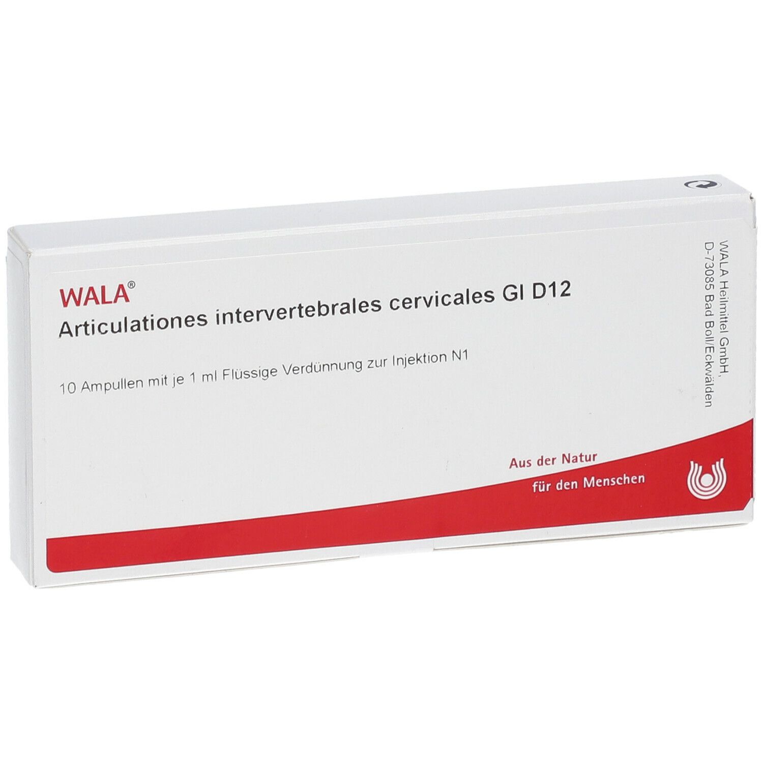 WALA® Articulationes intervertebrales cervicales Gl D 12