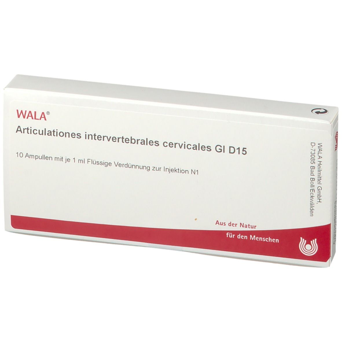 WALA® Articulationes intervertebrales cervicales Gl D 15