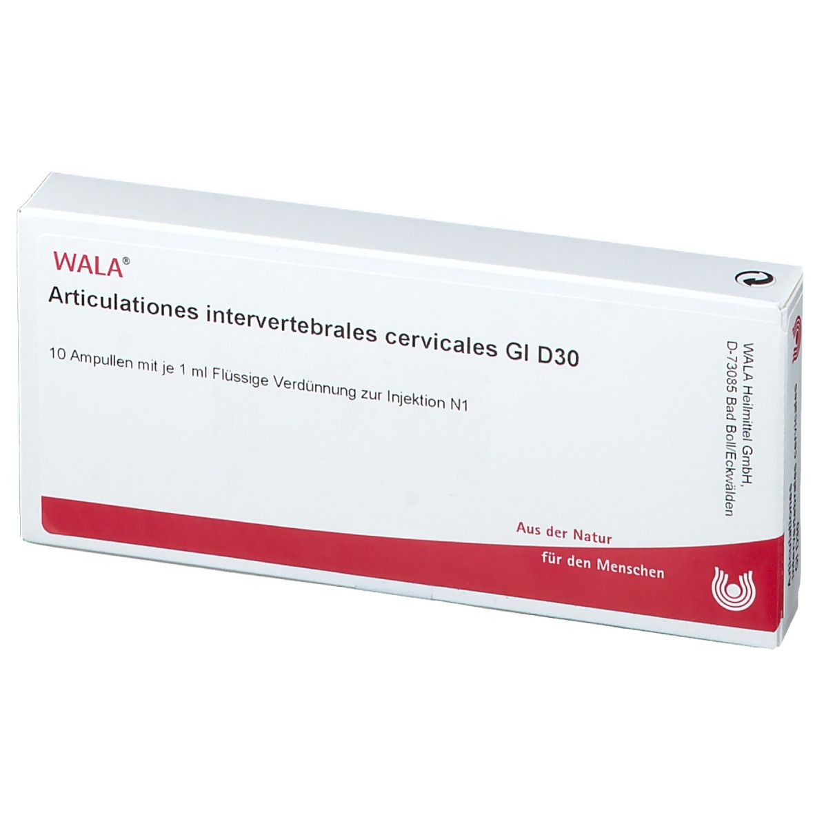 WALA® Articulationes intervertebrales cervicales Gl D 30