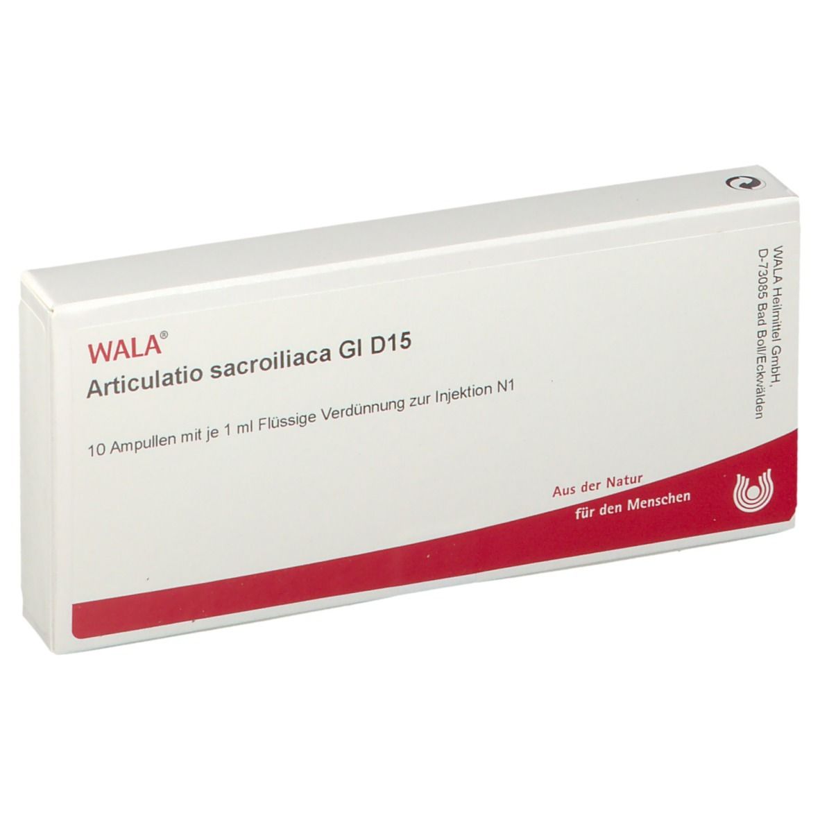 Wala® Articulatio sacroiliaca Gl D 15