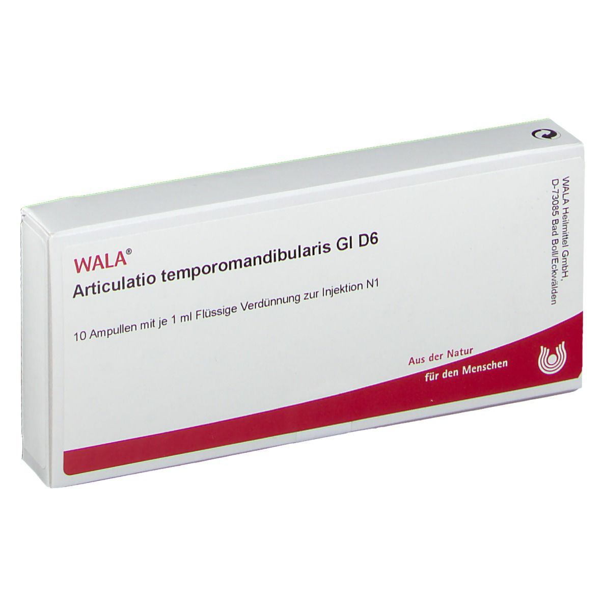 WALA® Articulatio temporomandibularis Gl D 6