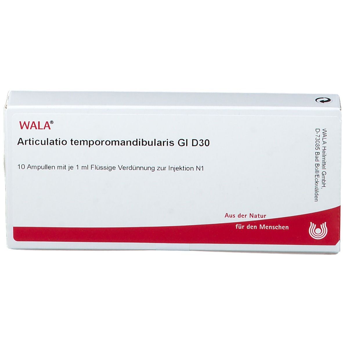 WALA® Articulatio temporomandibularis Gl D 30