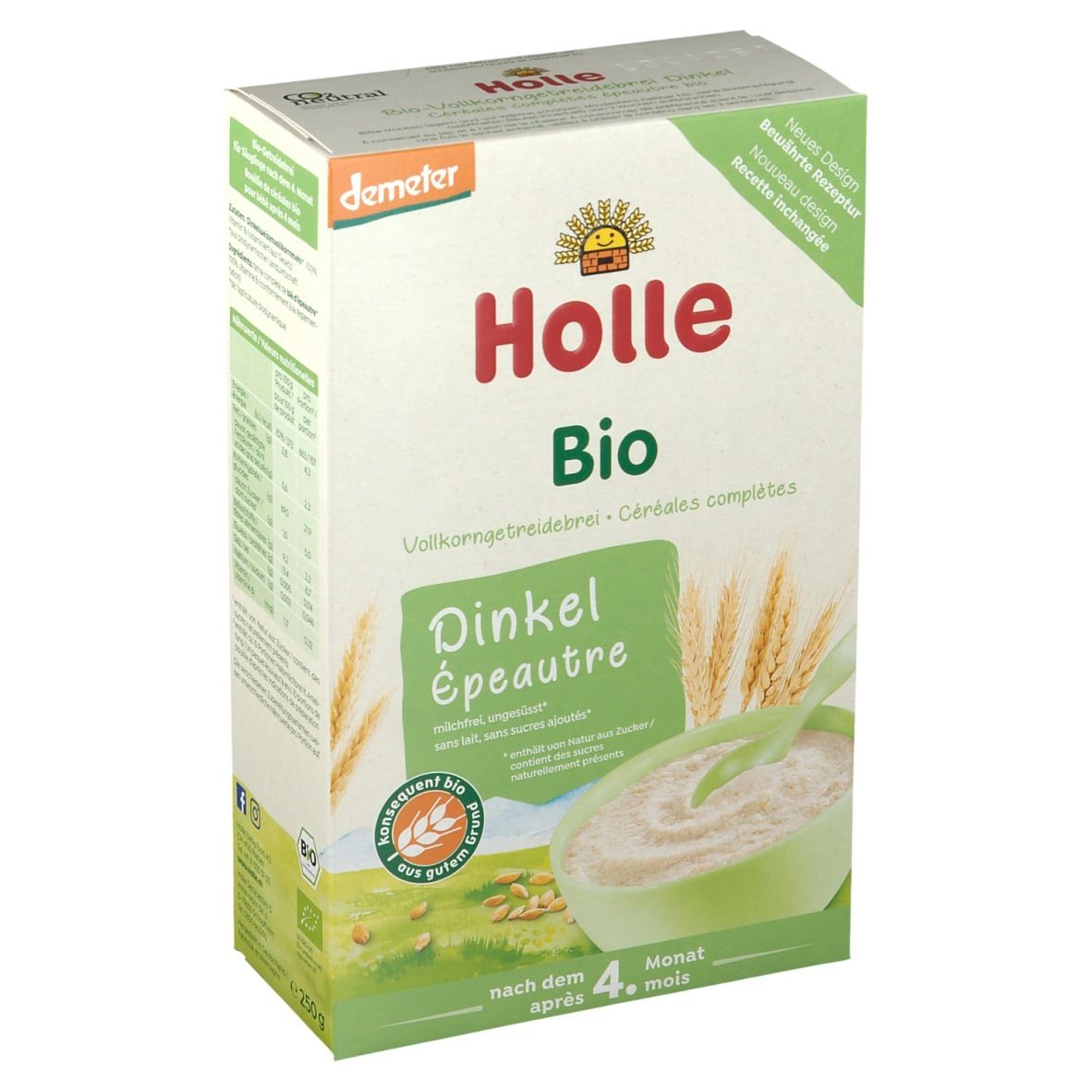 Holle Bio Babybrei Dinkel 250 g Brei