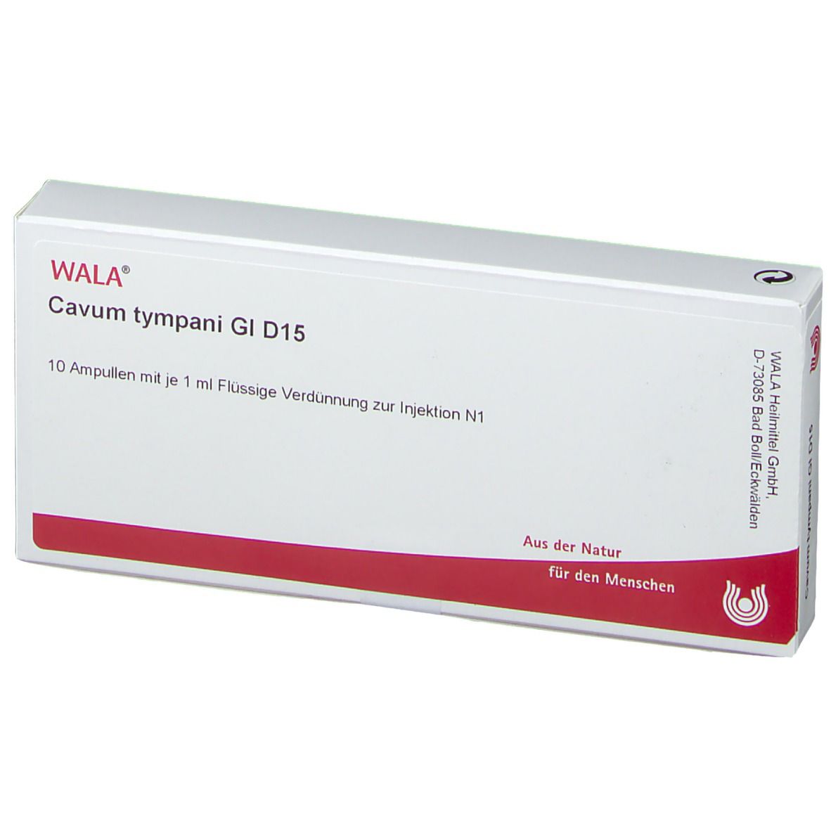 WALA® Cavum tympani Gl D 15