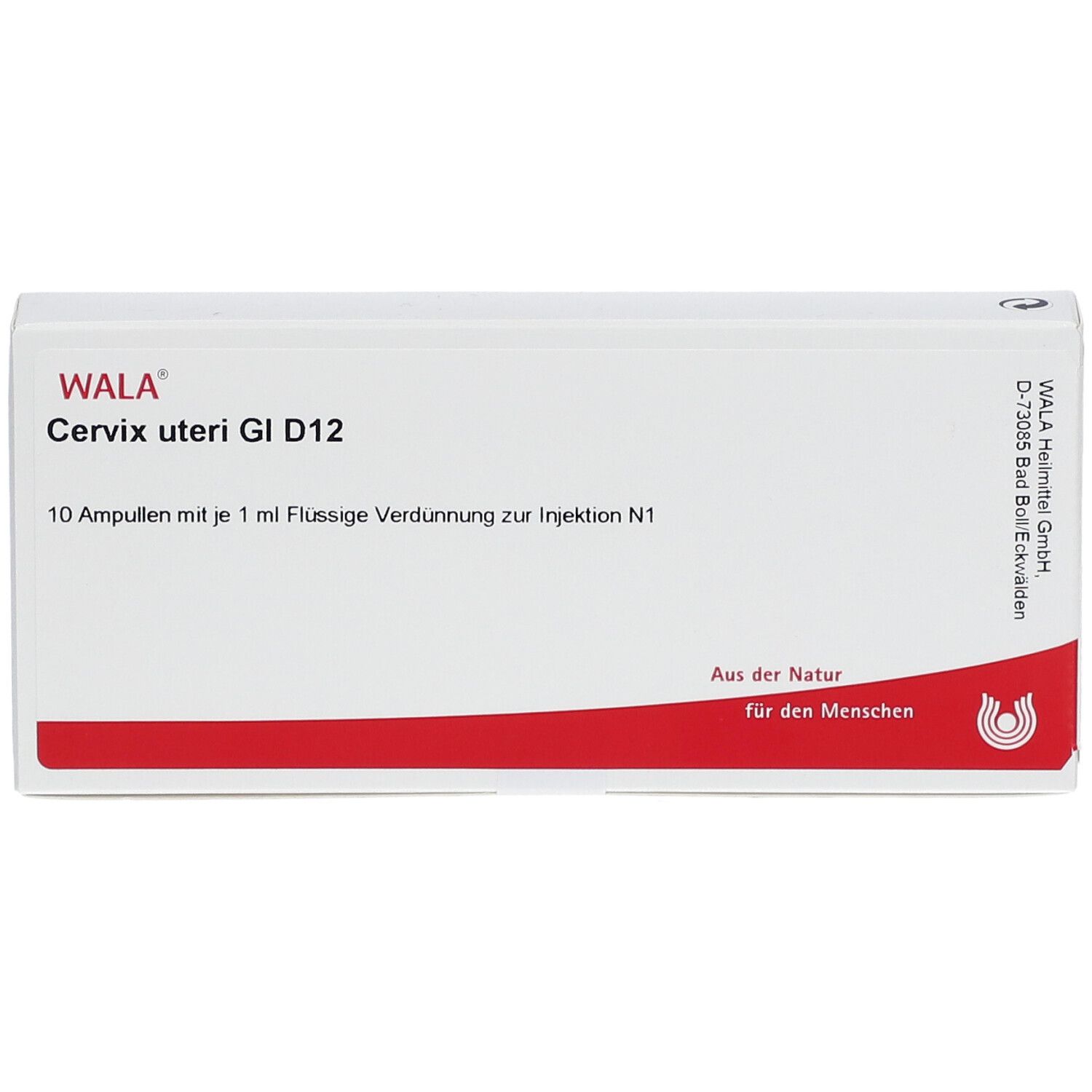 WALA® Cervix uteri Gl D 12
