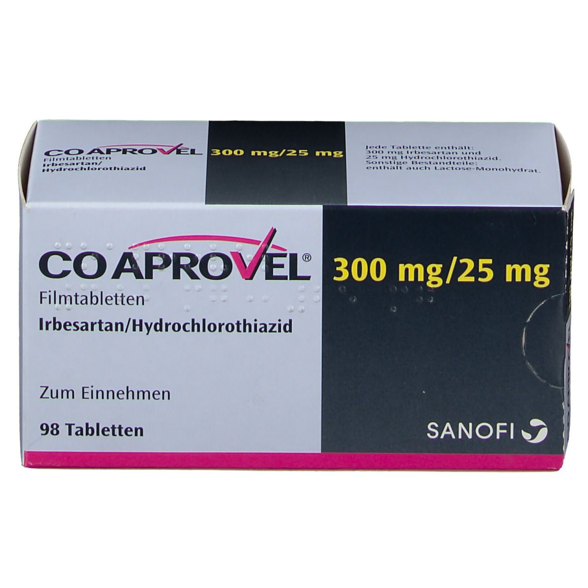 Coaprovel 300 Mg 25 Mg 98 St Shop Apotheke Com