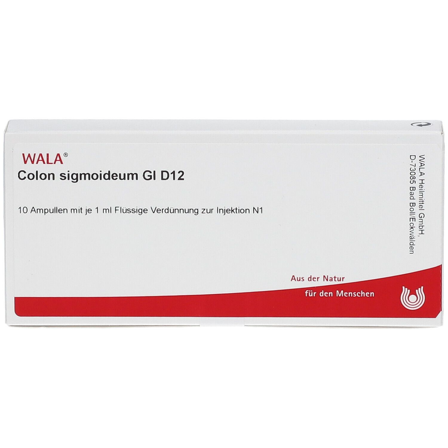 WALA® Colon sigmoideum Gl D 12