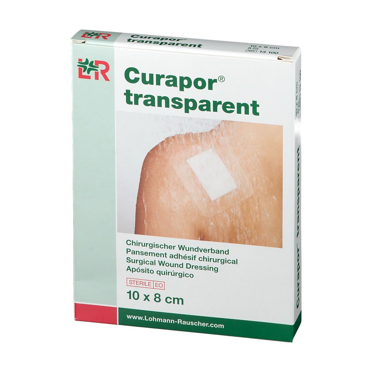 Curapor® transparent 8 cm x 10 cm steril