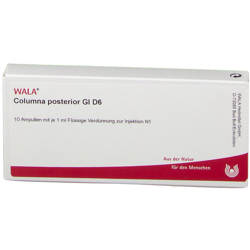 WALA® Columna posterior Gl D 6