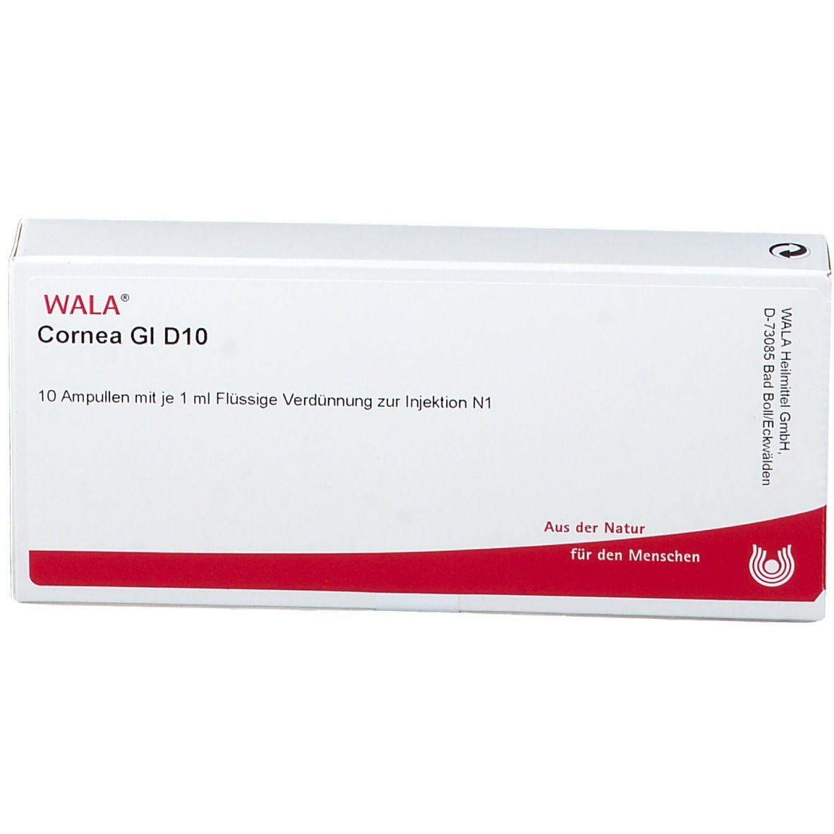 WALA® Cornea Gl D 10