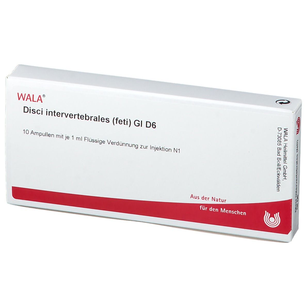 WALA® Disci intervertebrales feti Gl D 6