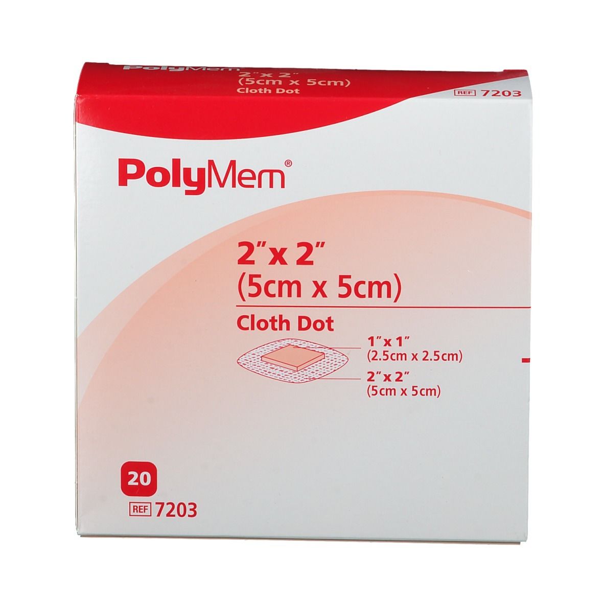 POLYMEM WUND P7203 2.5X2.5