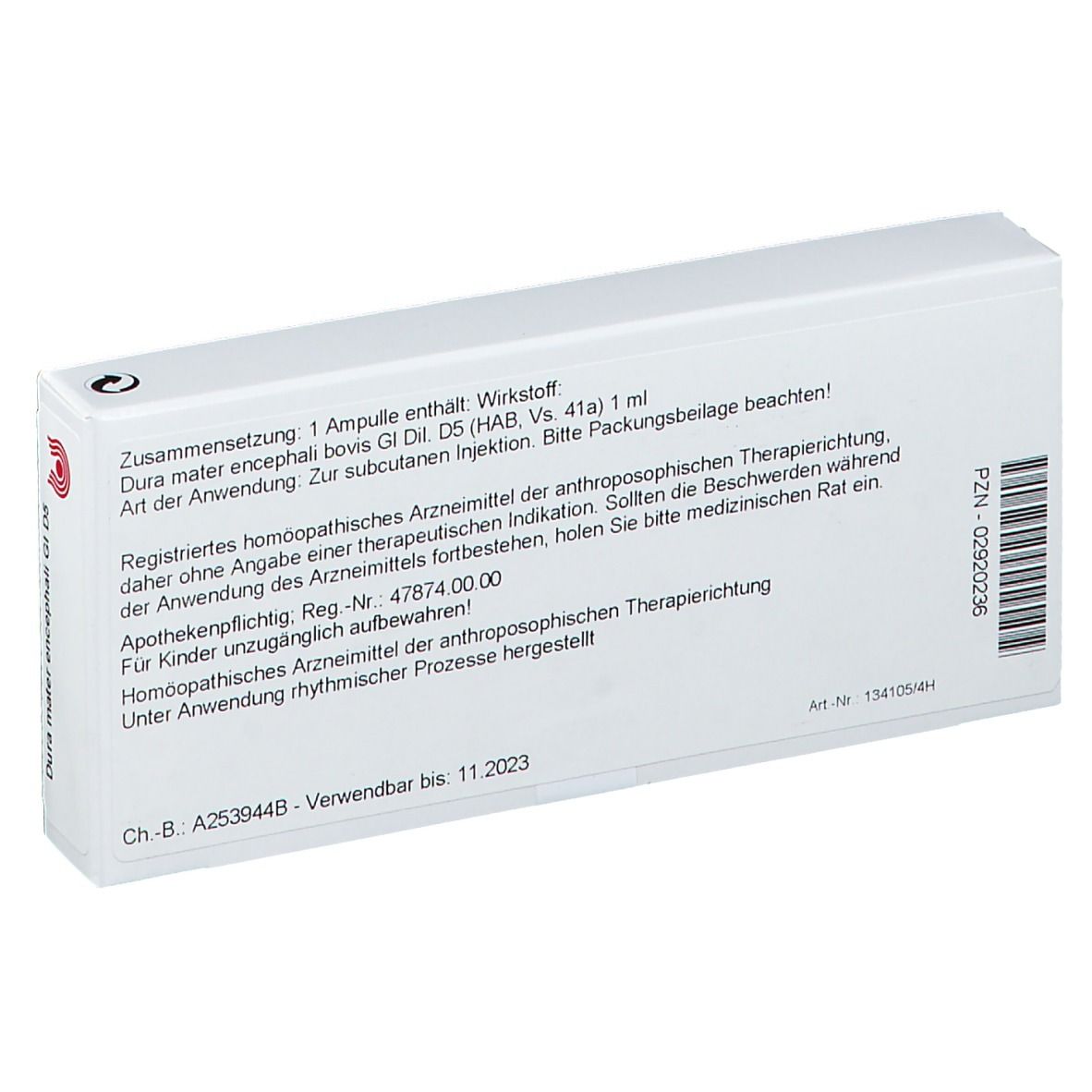 WALA® Dura mater encephali Gl D 5