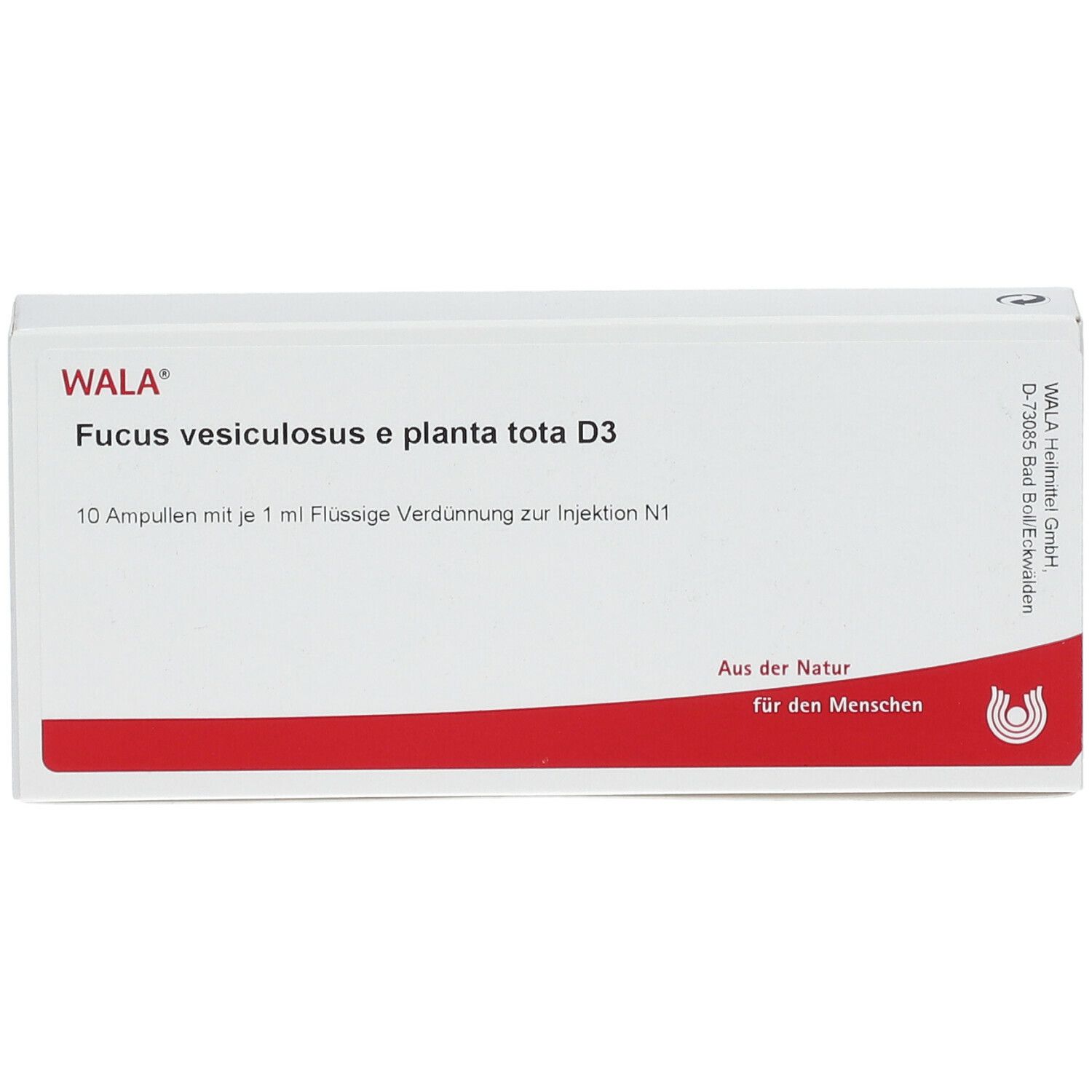 WALA® Fucus vesiculosus e planta tota D 3