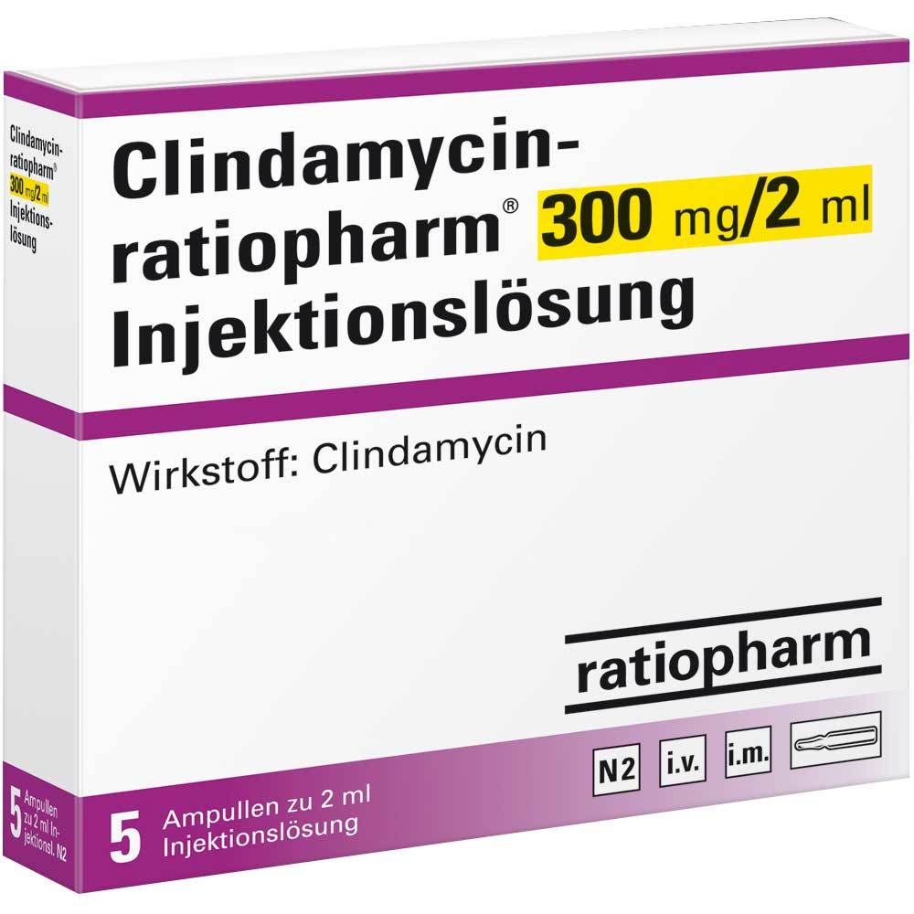 Clindamycin-ratiopharm® 300 mg/2 ml
