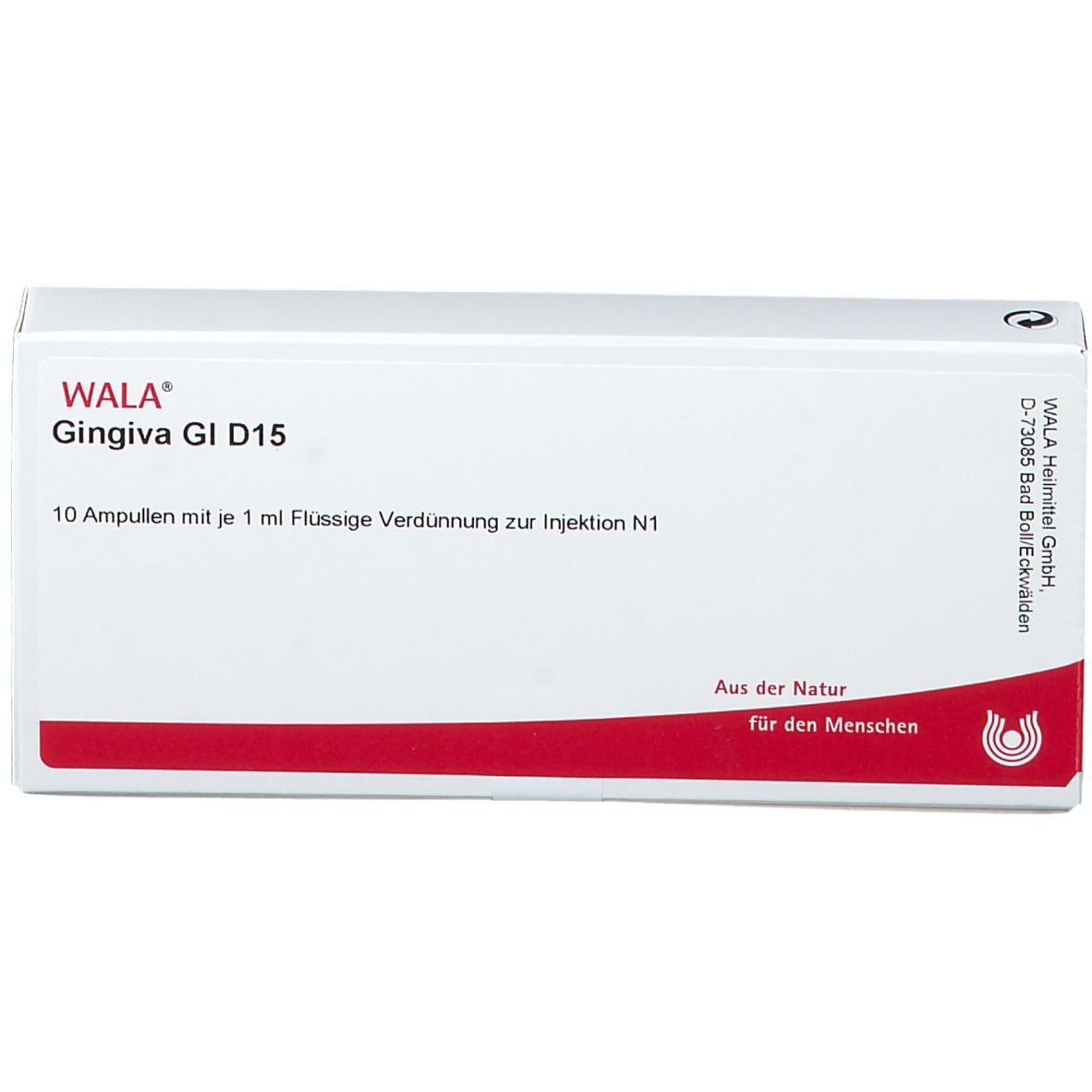 WALA® Gingiva Gl D 15