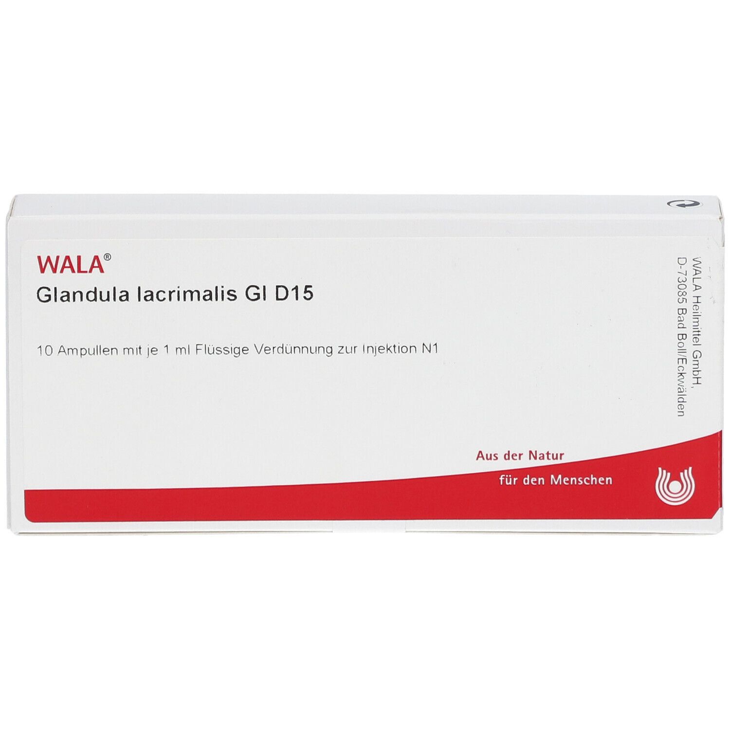 WALA® Glandula lacrimalis Gl D 15