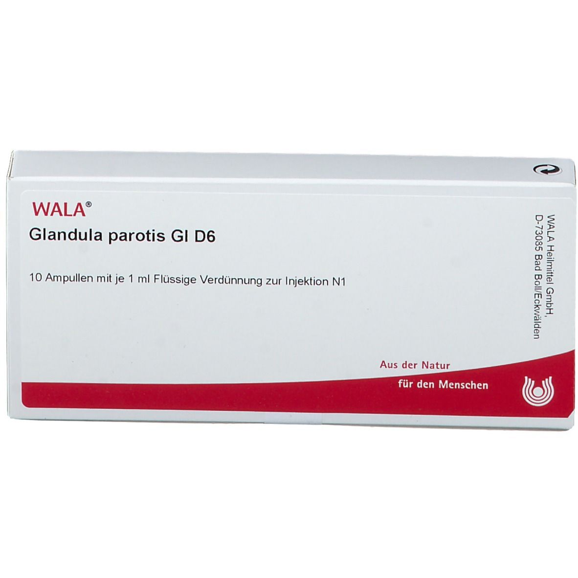 WALA® Glandula parotis Gl D 6