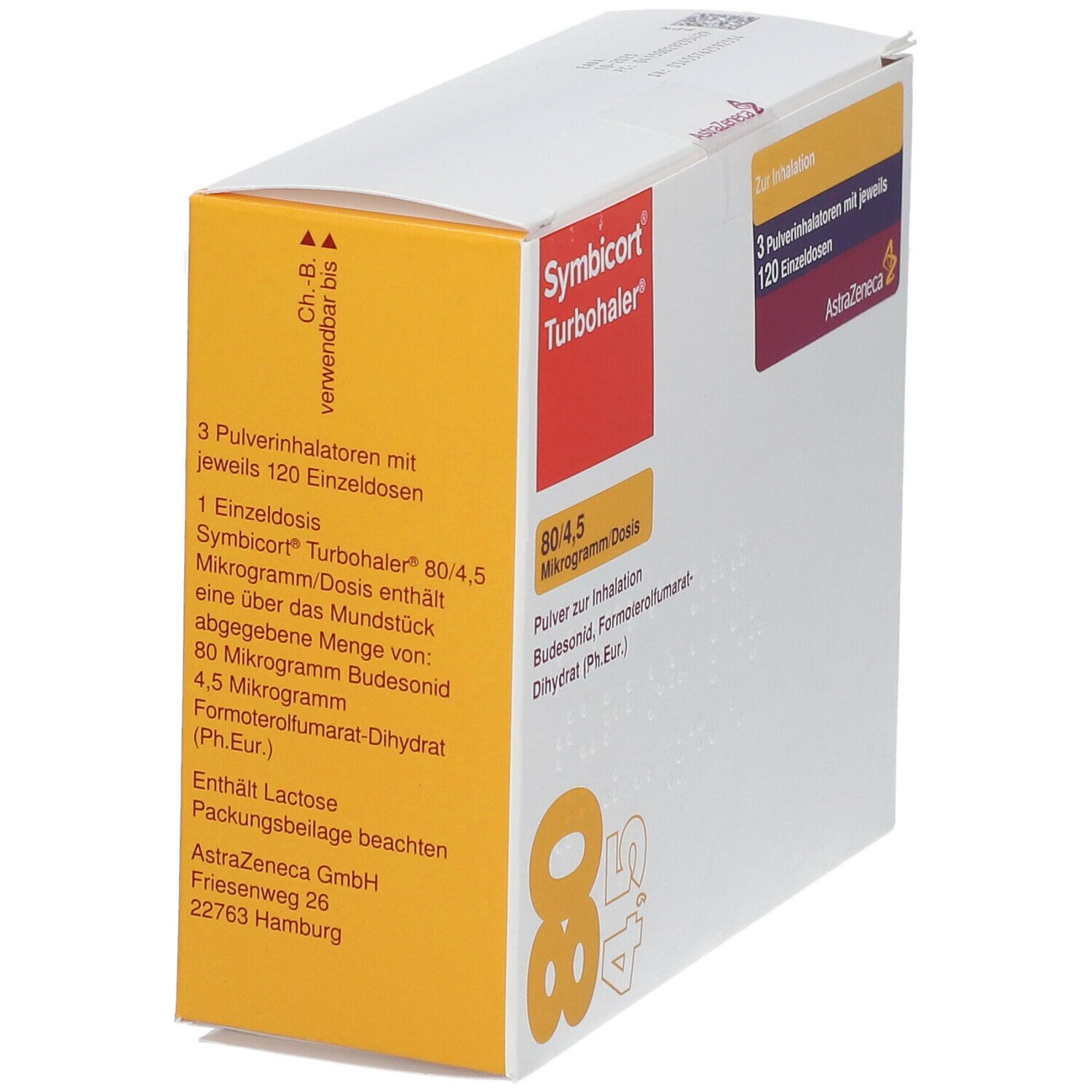 Symbicort® Turbohaler  80/4,5 µg/Dosis