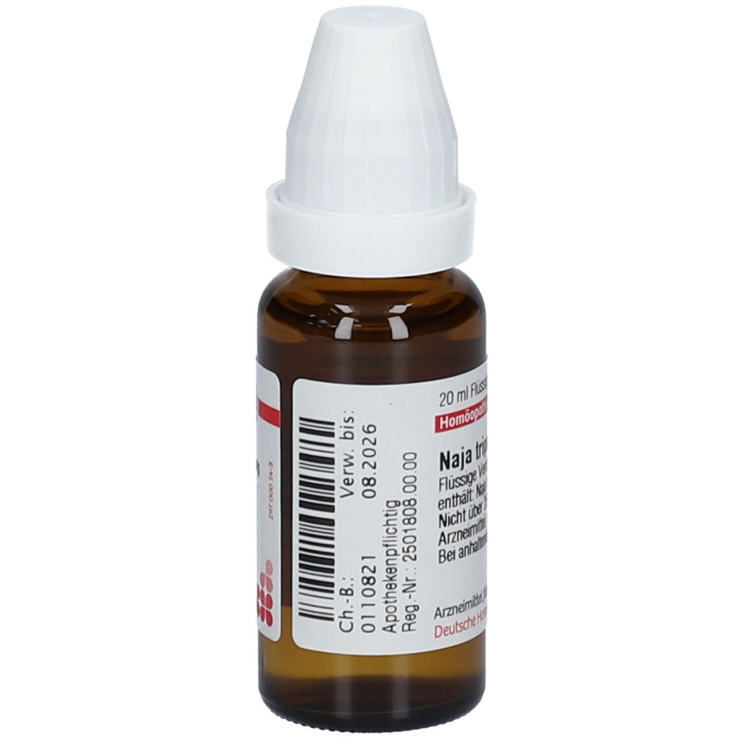 Naja Tripudians D 10 Dilution 20 ml