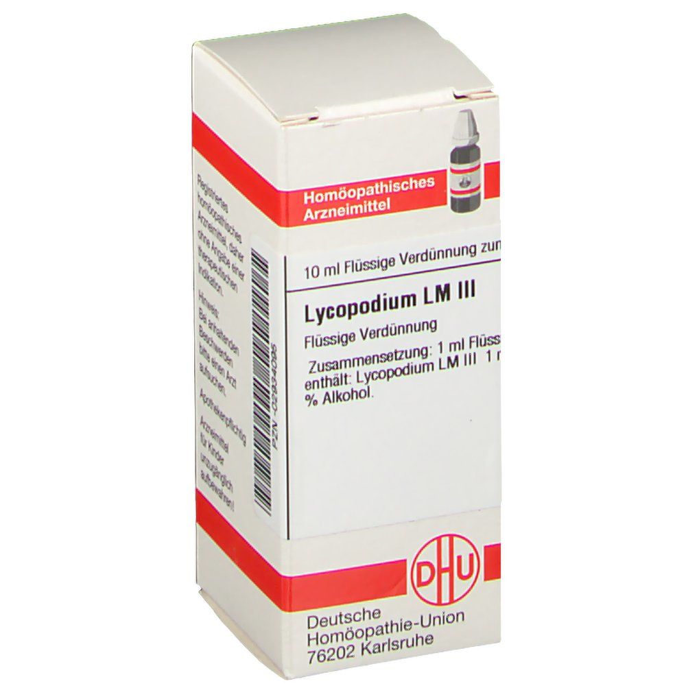 Lycopodium LM III Dilution 10 ml