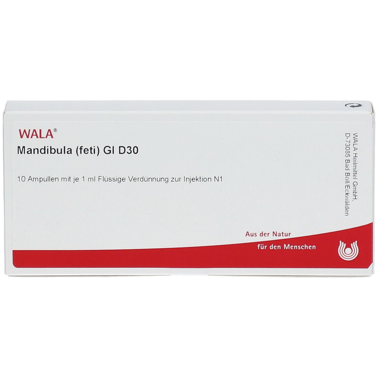 WALA® Mandibula feti Gl D 30