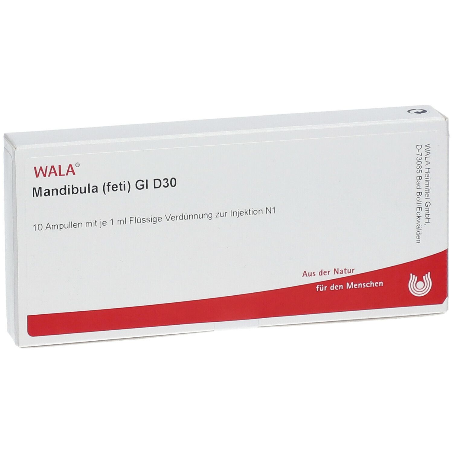 WALA® Mandibula feti Gl D 30